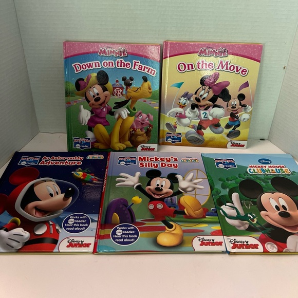 Lot of 5 Disney Junior Mickey Mouse Clubhouse Me Reader Hardcover Books - Picture 1 of 12